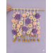 Crochet Flower Wall Hanging Pattern with Roses and Floral Garland