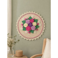 Crochet Floral Wall Decor Pattern – PDF Crochet Pattern