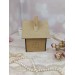 Blank MDF House for Crafting, DIY Wooden House Shape, Craft Supply, MDF House Base, For Painting, Decoupage, Scrapbooking, Home Decoration