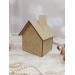 Blank MDF House for Crafting, DIY Wooden House Shape, Craft Supply, MDF House Base, For Painting, Decoupage, Scrapbooking, Home Decoration
