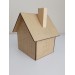 MDF House Blank for Decorating/3D Wood Shape for Shabby Chic, Scrapbooking, Junk Journal, Wedding DIY Craft Supplies,Sewing Design,Decoupage