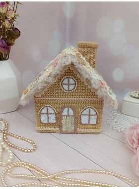  Crochet House “Floral Cottage” – Cozy Shabby Chic Decor
