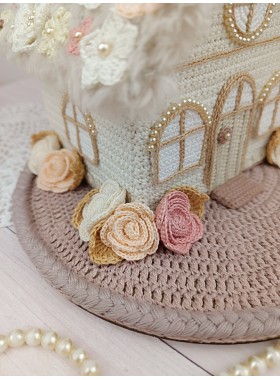 Charming Handmade Crochet House – Perfect Shabby‑Chic Décor 