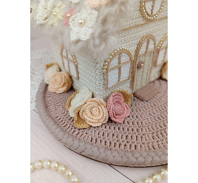 Handmade Crochet House – Shabby Chic Décor for Home and Gift