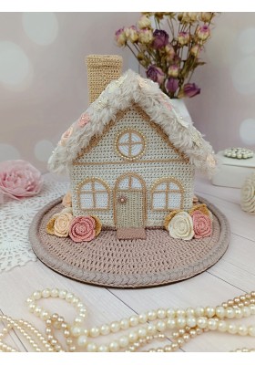 Charming Handmade Crochet House – Perfect Shabby‑Chic Décor Charming Handmade Crochet House – Perfect Shabby‑Chic Décor