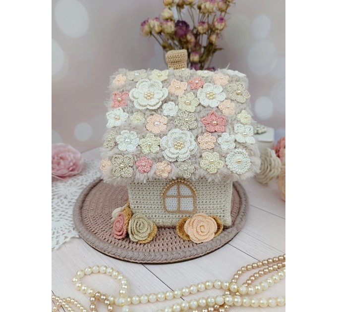 Handmade Crochet House – Shabby Chic Décor for Home and Gift