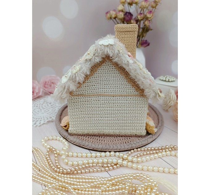 Handmade Crochet House – Shabby Chic Décor for Home and Gift