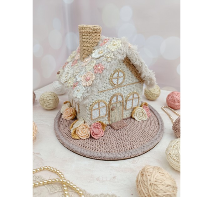 Handmade Crochet House – Shabby Chic Décor for Home and Gift