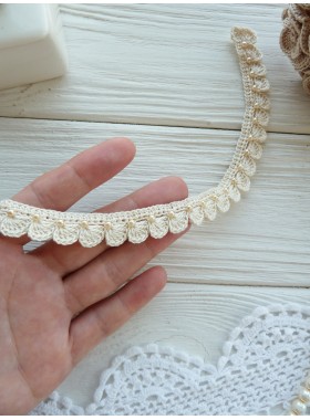  Crochet necklace with pearls PATTERN.