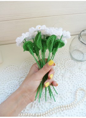 Crochet daisy.