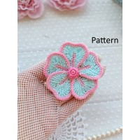 Crochet flower PATTERN. 
