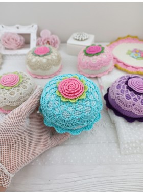 Crochet Pin Cushion.